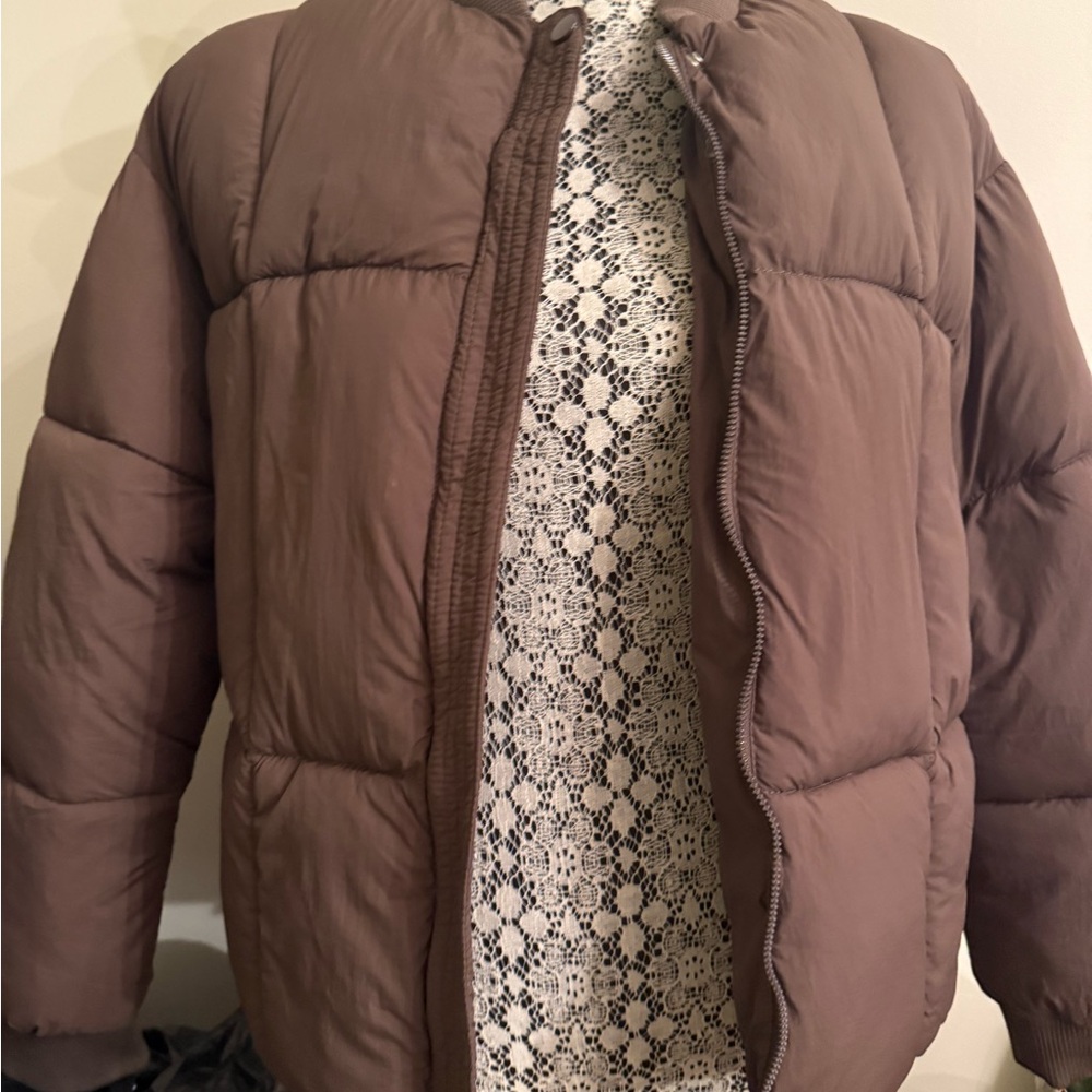 Brown Puffer Jacket